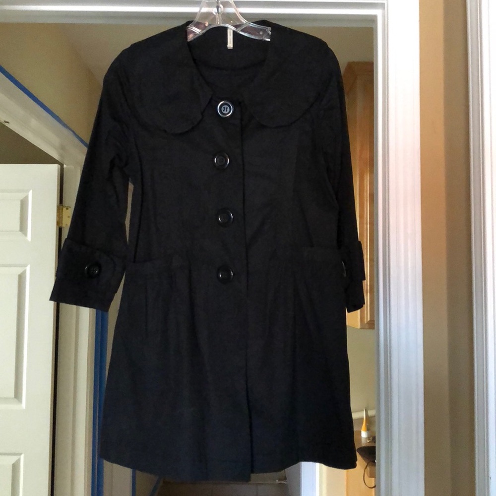 Black Lightweight Coat - image 1